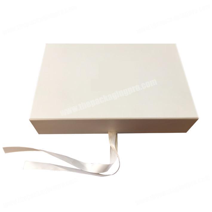 Custom Handmade Origami Present White Folding Gift Boxes