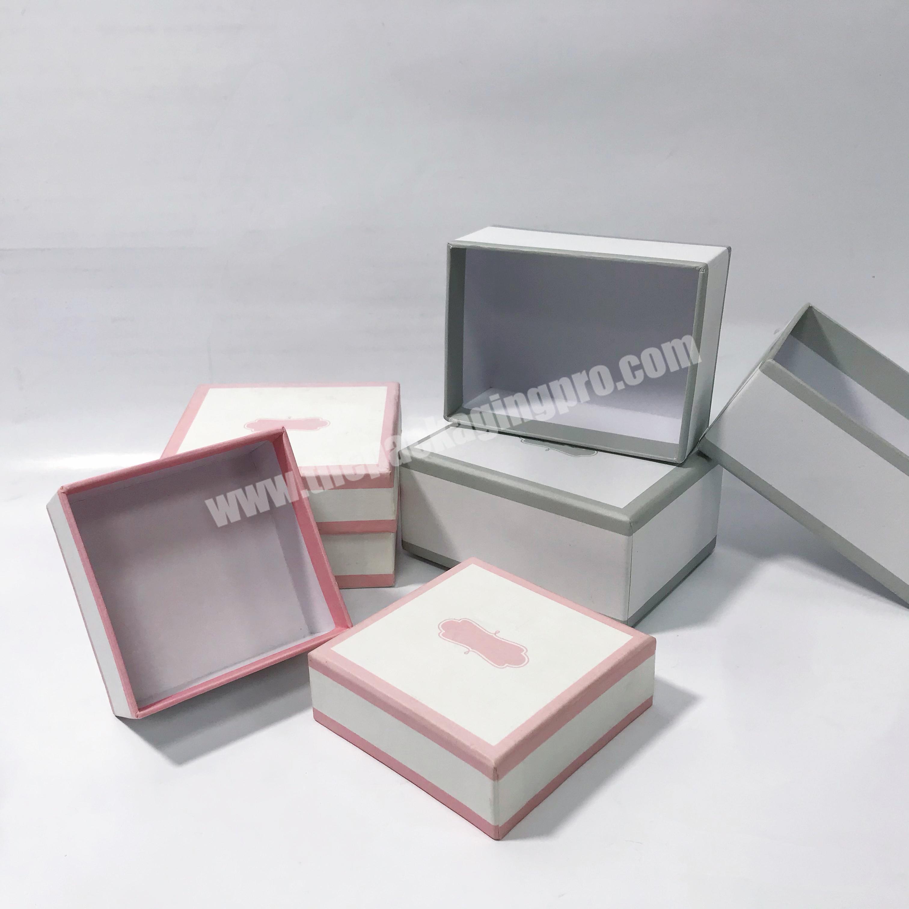 Custom handmade packaging box design logo color jewelry box candle box