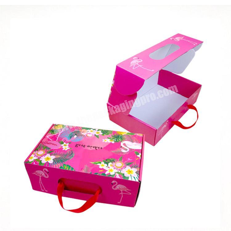 Custom Handmade Paper Luxury Paper Baby Blanket Packaging Box