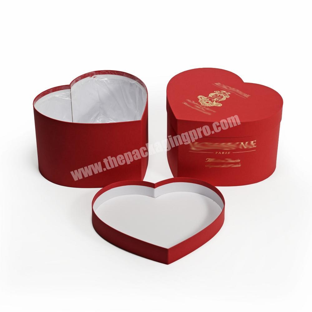 Custom Red Heart Shape Chocolate Packaging Box - Chocopac