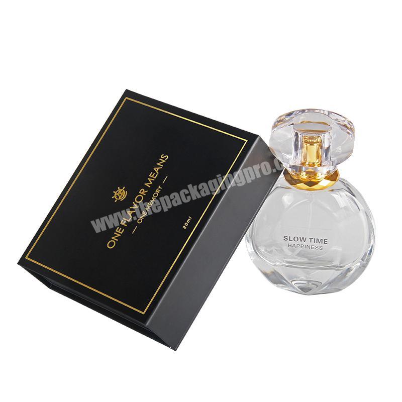 Custom high-end magnetic closure packaging fragrance oil box custom perfume box