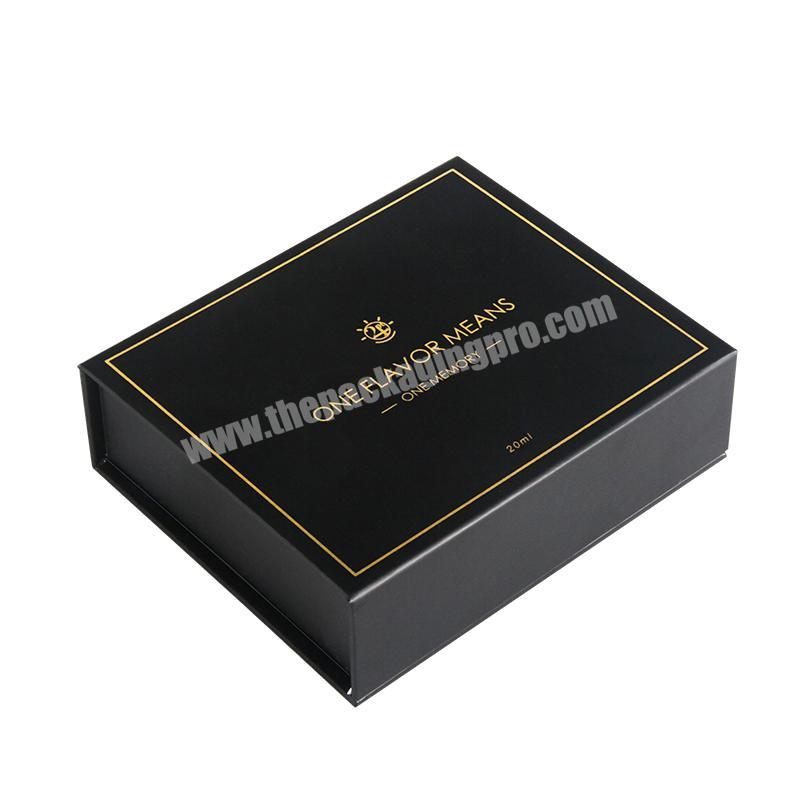 Custom high end perfume box with extension hair packaging wig package