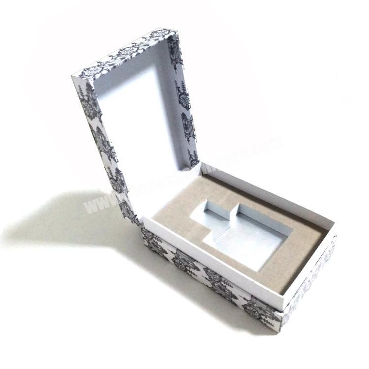 Custom high -end perfume gift box with foam Insert
