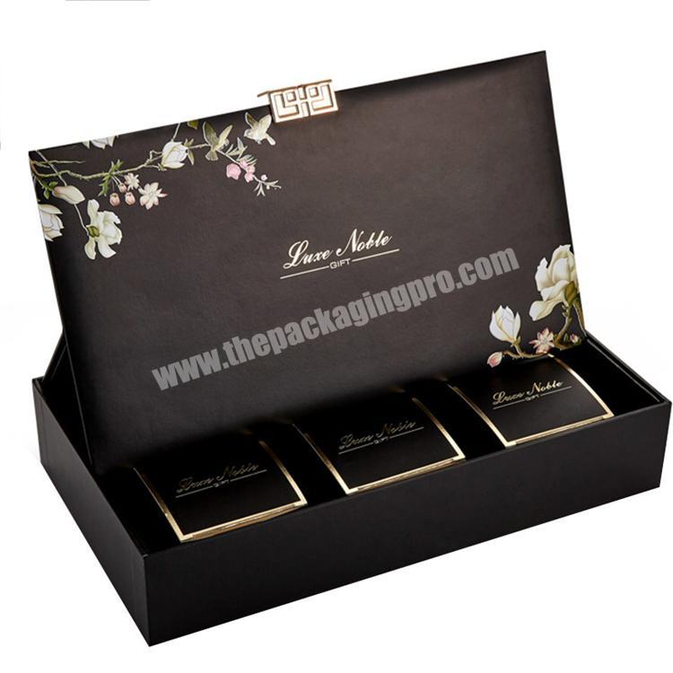 Custom High-End Printing Collapsible Gift Paper Packaging Box for Mooncake