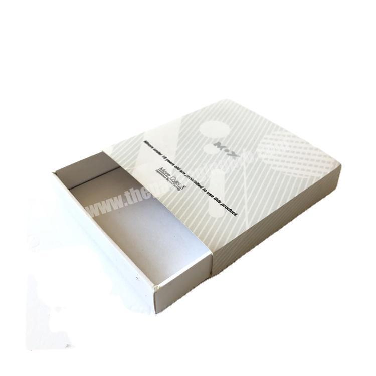 Custom high-end sliding packaging box cardboard paper drawer gift box