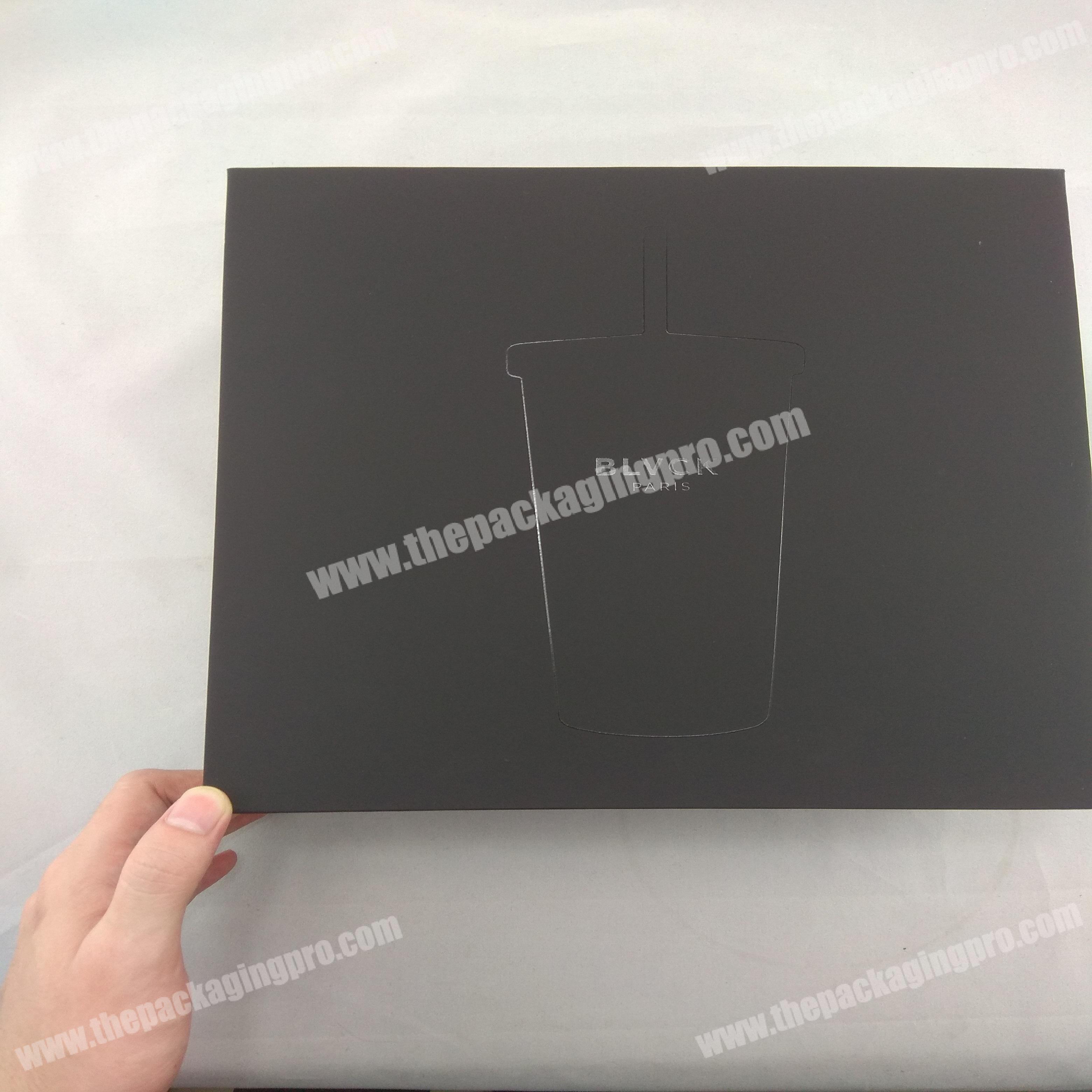 Custom High Quality Book Shape Package Boxes Magnetic Closure Gift Box With Spot UV