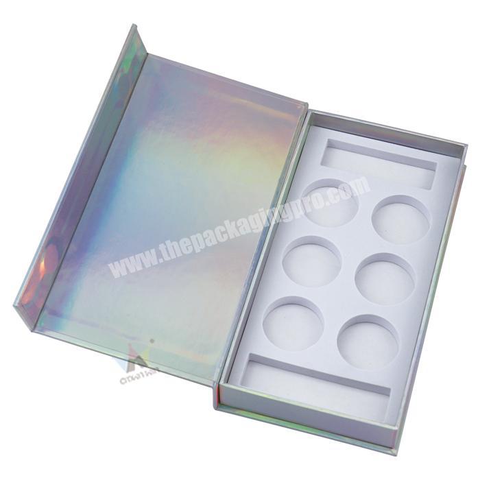 Custom High Quality Cardboard Holographic Paper Box for Cosmetic Usage