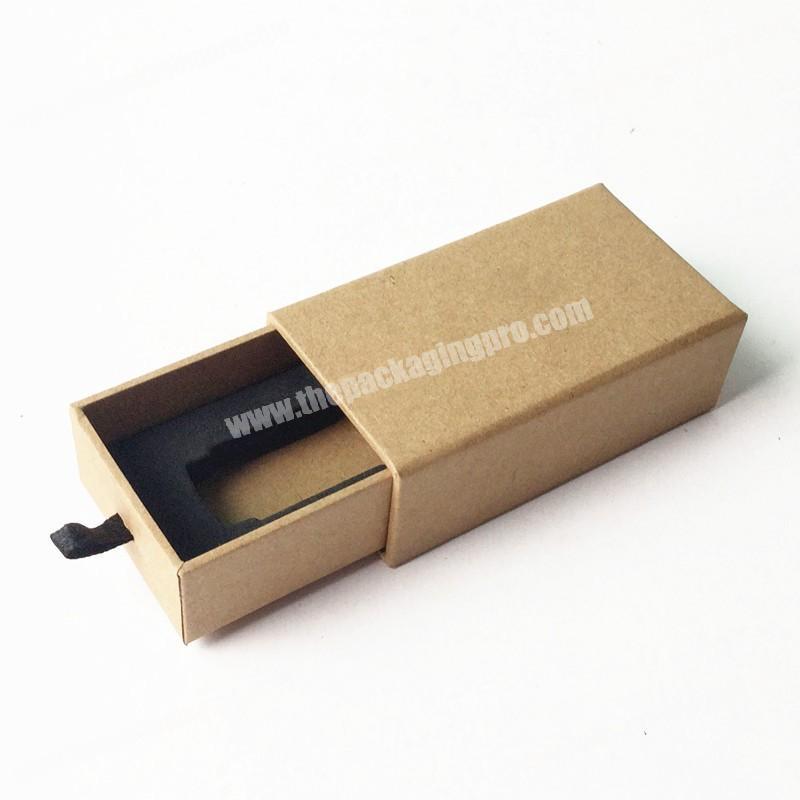 Custom high quality luxury cardboard drawer box packaging