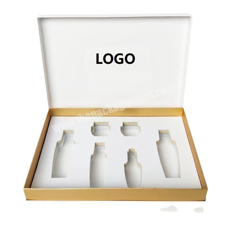 Custom High Quality Luxury Cosmetics Skin Care Set Paper Packaging Box