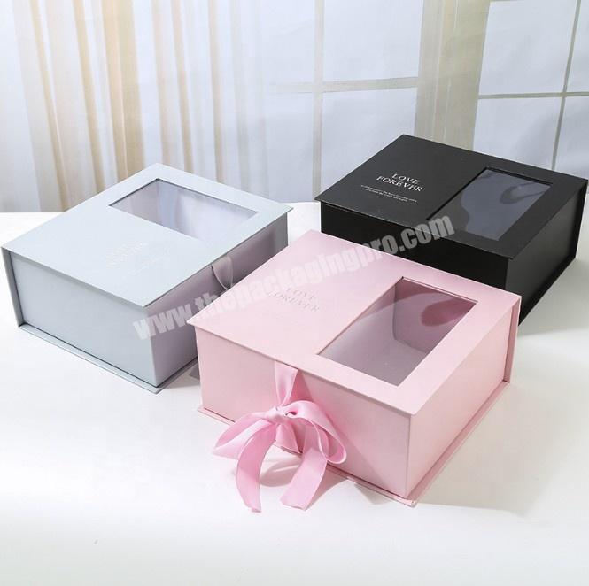 Custom high quality  paper Square Flower box empty flower Gift Packaging Box