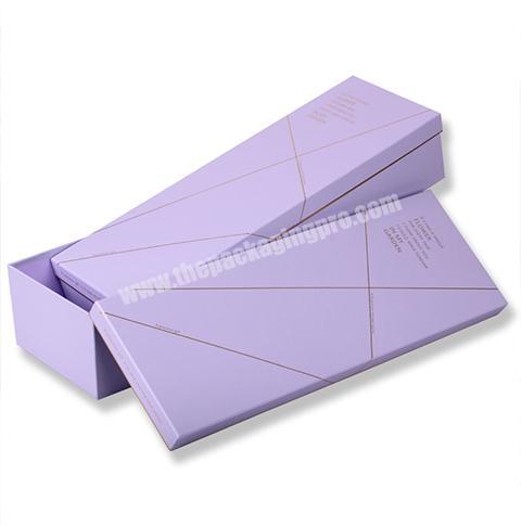 Custom high quality rectangle rose flowers packaging gift box