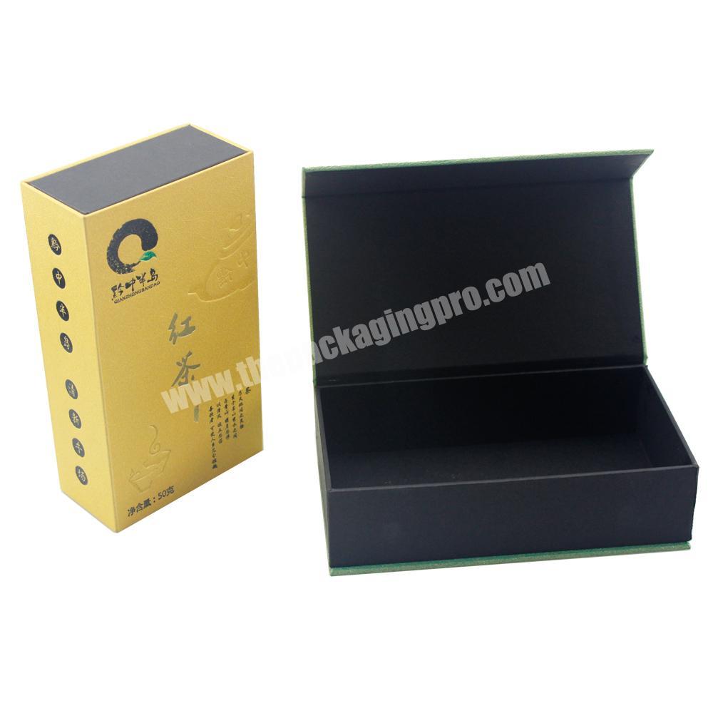 custom high quality tea packaging paper boxes