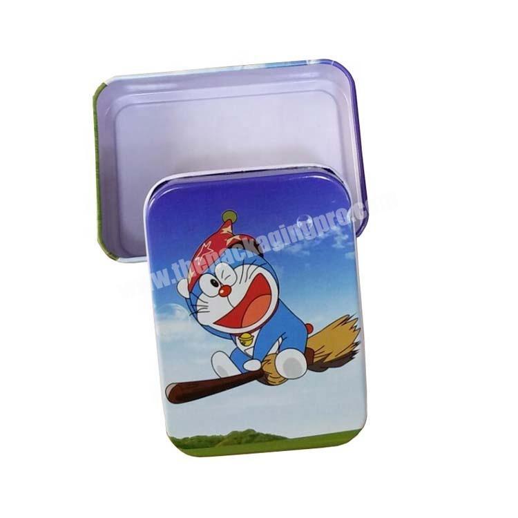 custom high tinplate window tin case small child resistant tins can packaging