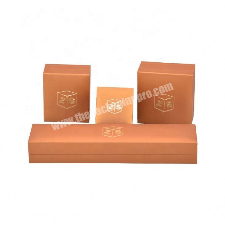 Custom Jewellery Packaging Luxury Paper Cardboard Jewelry With Gold Stamp Logo luxury Jewelry Box