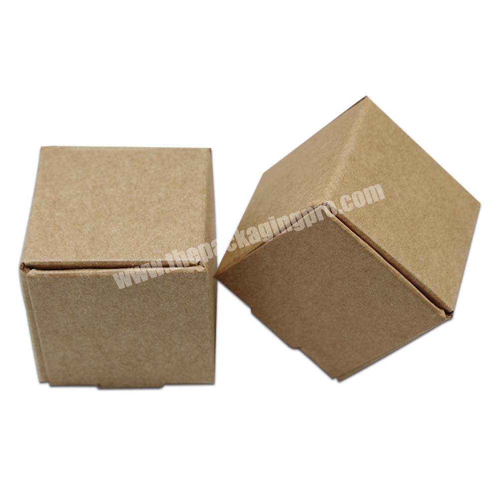 Custom Kraft Brown Corrugated Paper Box Printed Logo Mailer Shipping Boxes Packaging T-shirt Underwear Baby Clothing