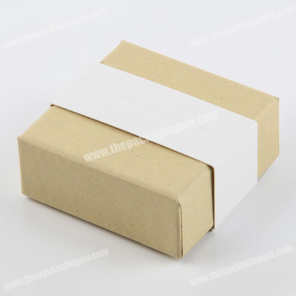 custom kraft hard paper gift box packaging box