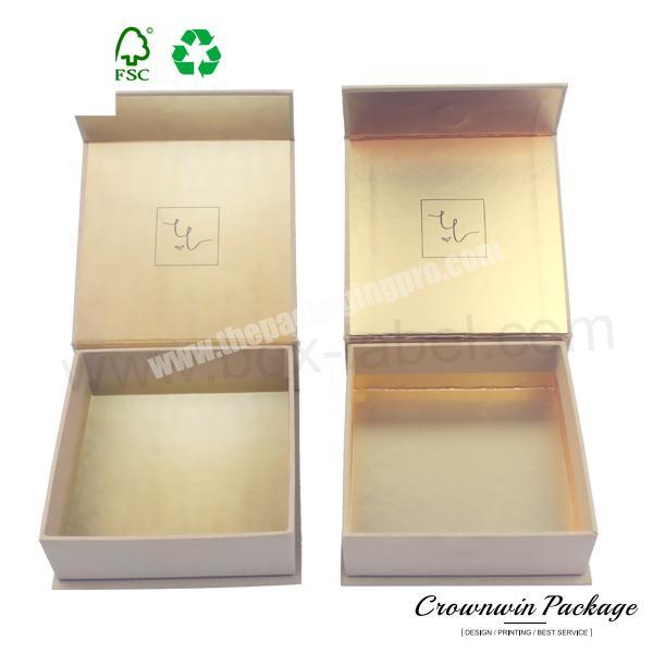 Custom kraft magnetic paper gift box for new products