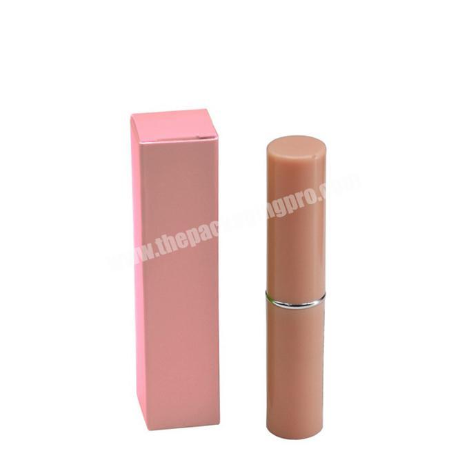 custom Kraft Paper Gift Packaging Carton Box Lipstick Packing Box Pink Wedding Decoration Boxes