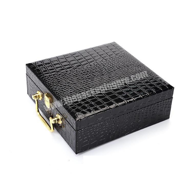 Custom Leather Gift Box Belt Luxury Handbag Packaging Box