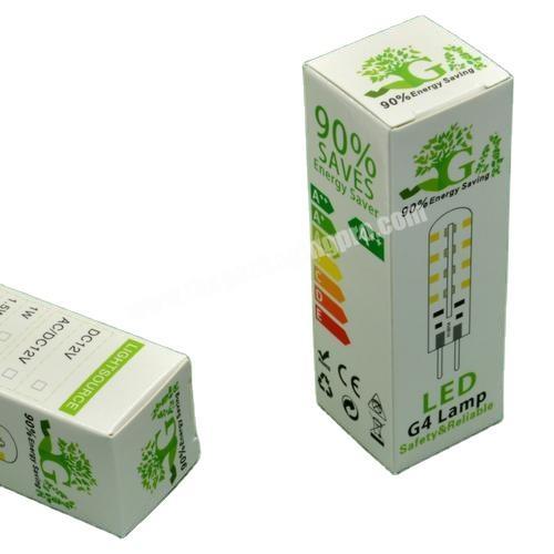 Custom led bulb paper box printing cardboard box packaging