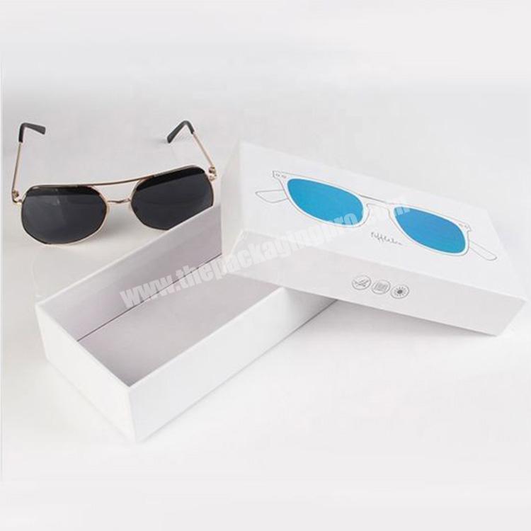 custom logo cardboard sunglasses packing box