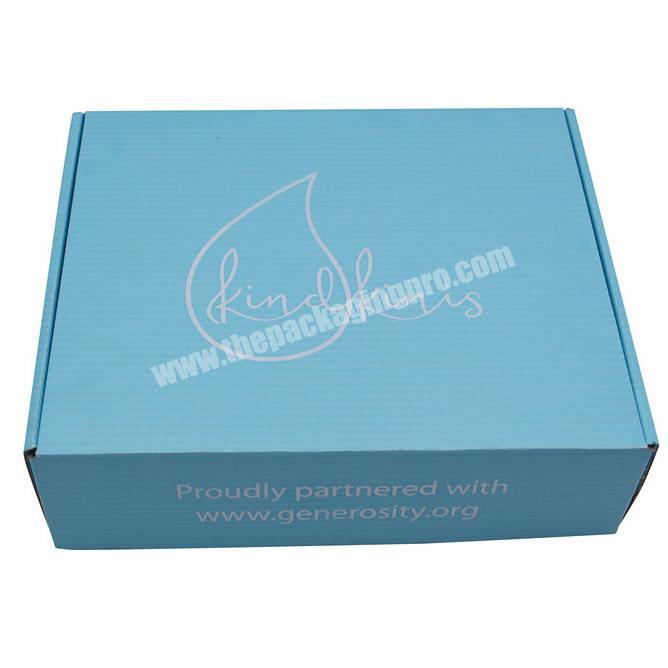 Custom Logo Carton Shipping Mailer Gift Box For Dress Customization Box Folding Clothes Box