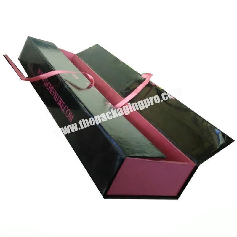 Custom Logo Color Printed Cardboard Paper Packaging Gift  wine Boxes with Magnetic Buckle
