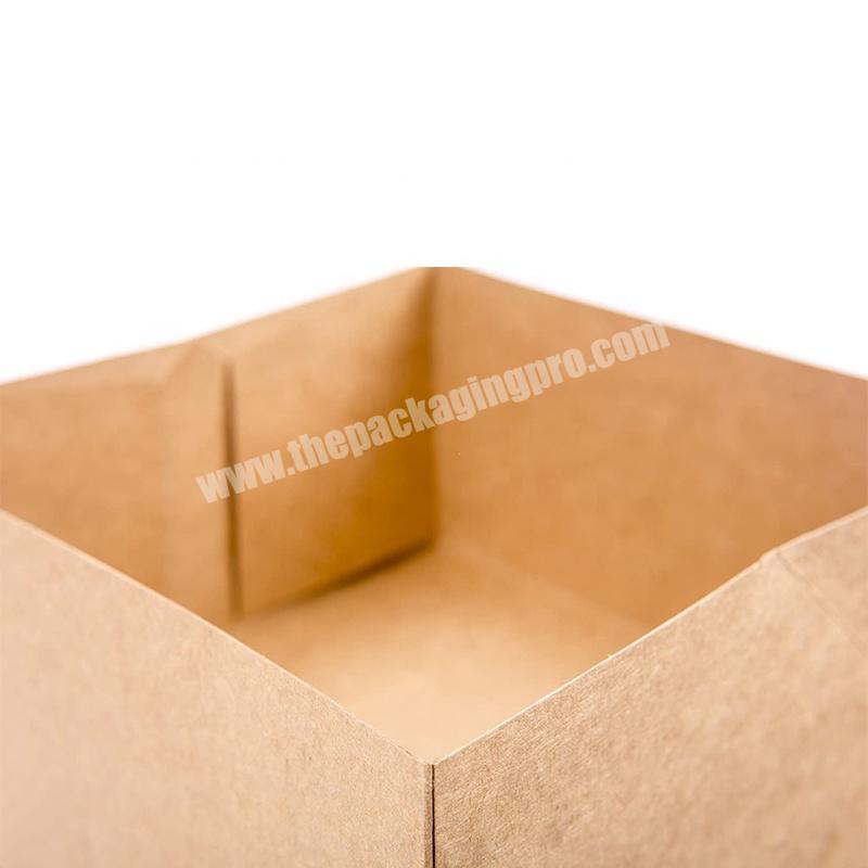 Custom Logo Drawer Kraft Gift Paper Craft Box With Different Size