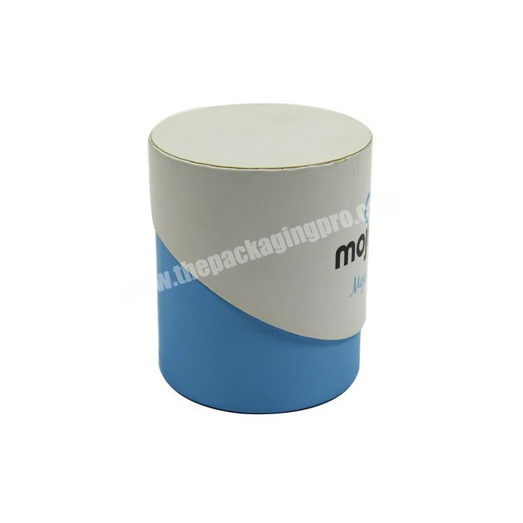 Custom logo eco friendly round paper cardboard perfume cosmetic packaging box