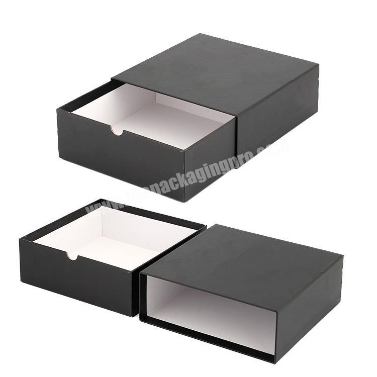 custom logo empty paper cardboard drawer  lipstick gift jewelry carton product packaging box
