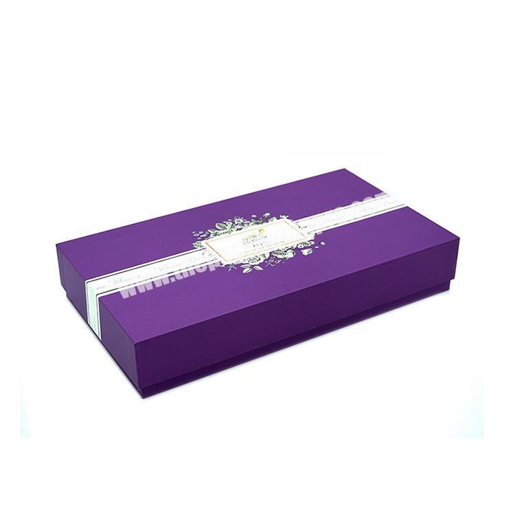 Custom Logo folding rigid luxury magnetic flat gift paper box