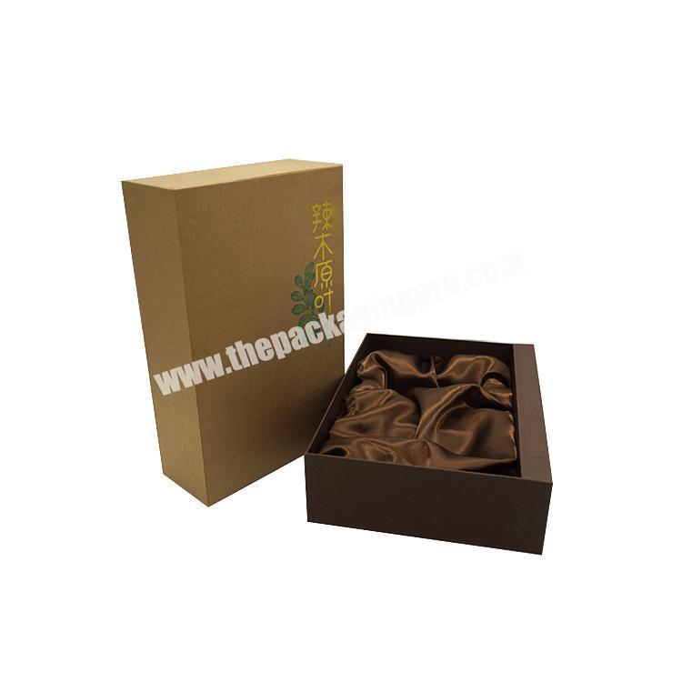 Custom logo food cardboard Packing Box For tea