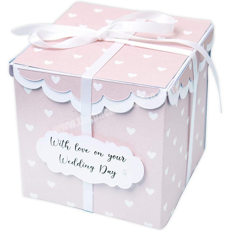 Custom logo gift box packaging velvet gift box