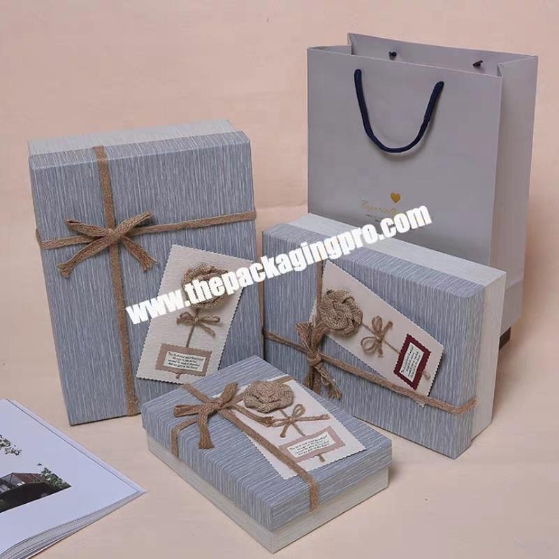 Custom logo hair extension gift cardboard magnetic box packaging
