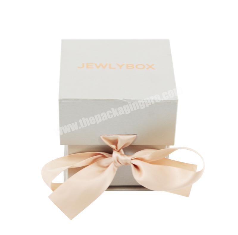 Custom logo handmade empty cosmetic magnetic packaging gift boxes