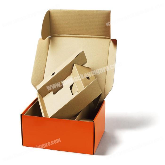 Custom logo high-grade paper laser cut gift box