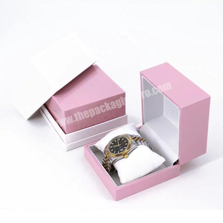 Custom Logo high quality square watch paper gift box