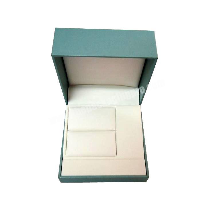 Custom Logo Jewellery Packaging Box Engagement Jewelry Ring Box Luxury With Foam Insert.