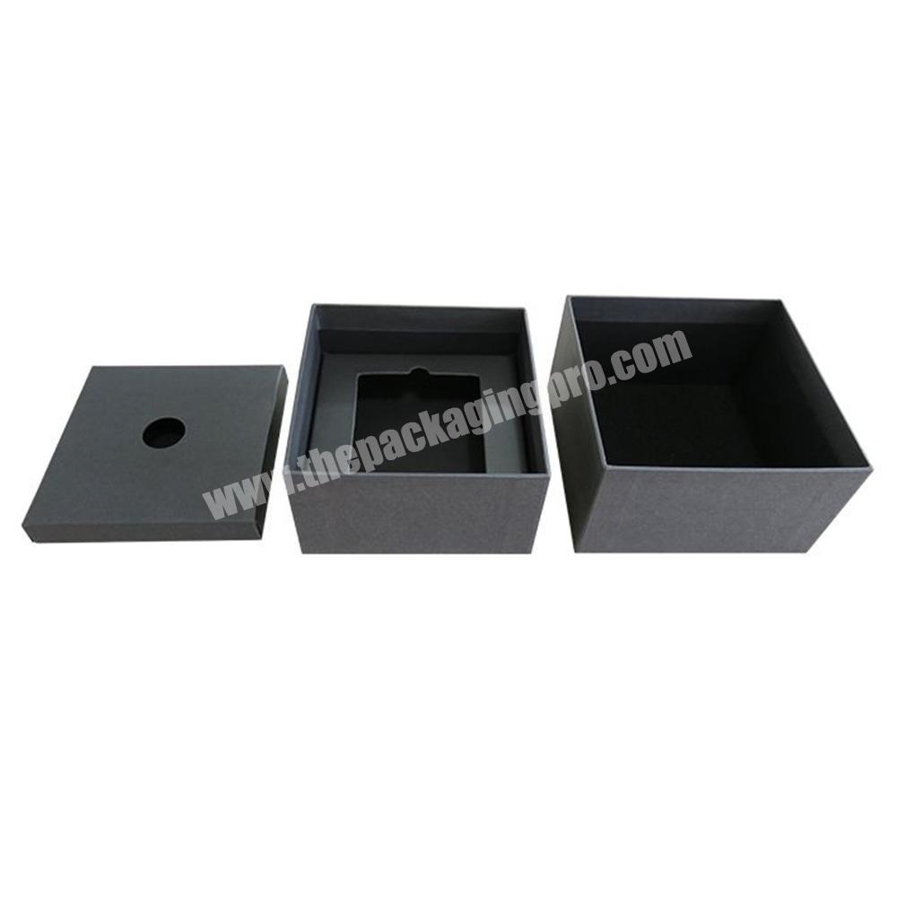 Custom logo lid and bottom rings gift paper packaging box cheap wholesale
