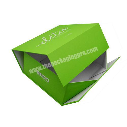 Custom Logo Luxury Foldable Magnet Paper Box Cloth Dress Cosmetics Gift Box Hair Extension Apparel Shoes Handbag Paper Box