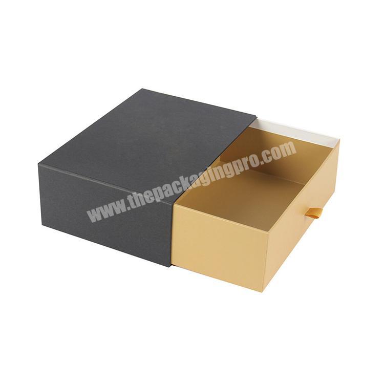 custom logo luxury paper drawer gift packaging box for shoes