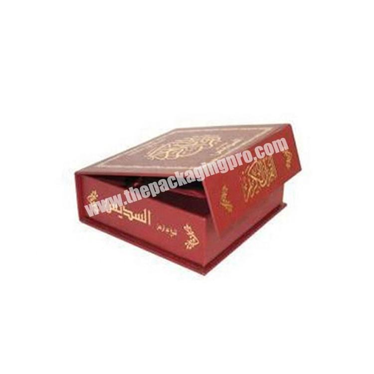 Custom logo Magnetic Closure Foldable Collapsible Flap Clamshell Rigid Cardboard Paper Gift Box