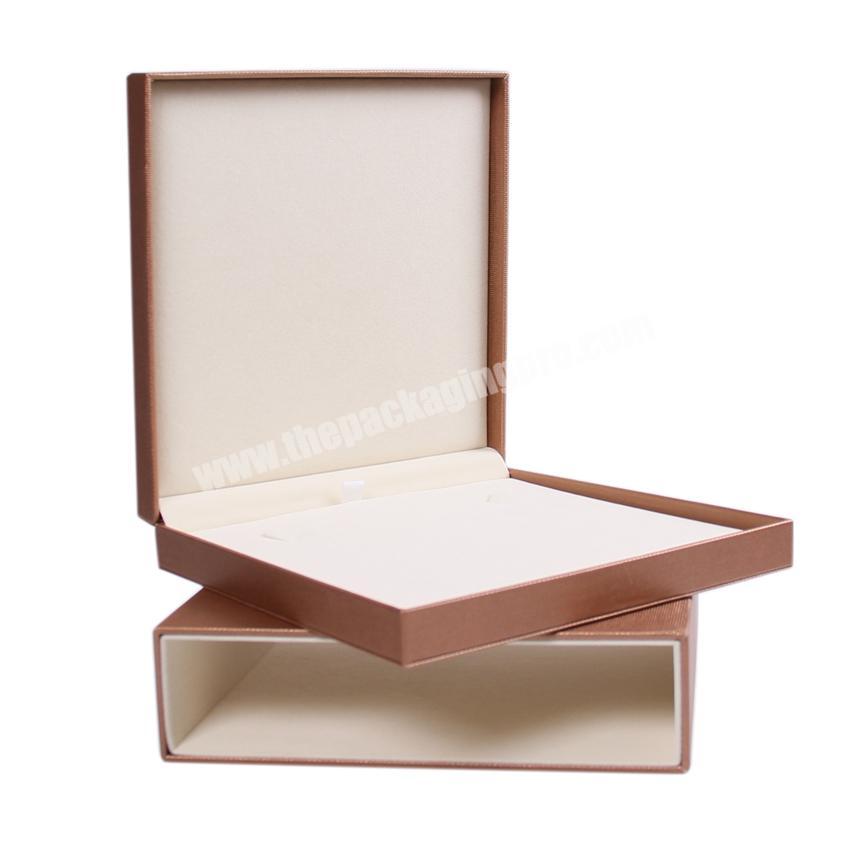 Custom LOGO Metal Cheap Ring Jewellery Set Box Cardboard Packaging Jewelry Boxes