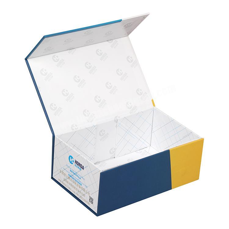 Custom LOGO Paper Cardboard Collapsible Magnet Gift Rectangular Boxes