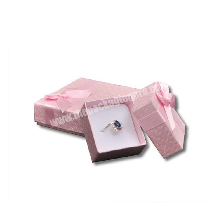 Custom Logo paper jewelry packing box