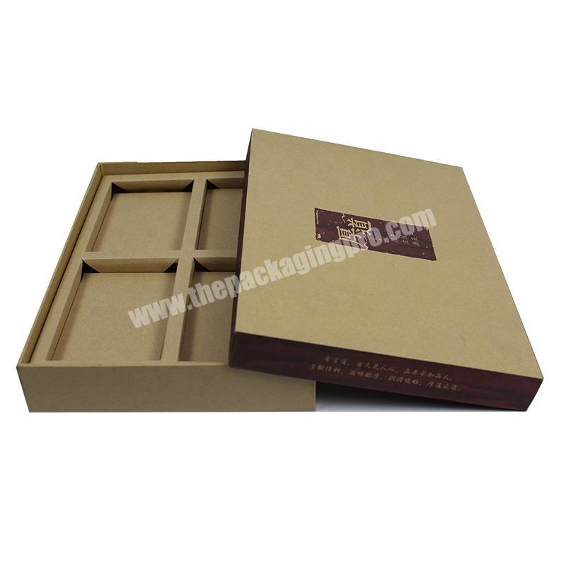 Custom Logo Paperboard  Packaging Simple Lid Gift Box with Lids