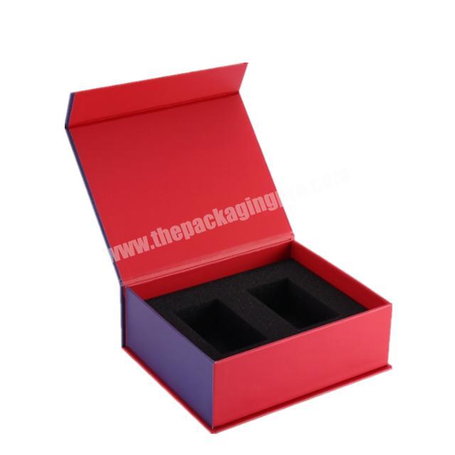 custom logo print luxury book shape box with magnetic closure cardboard packaging boxes