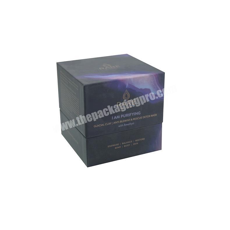 Custom Logo Printed Cardboard cosmetics beauty box gift box for cosmetics