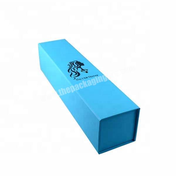 Custom Logo Printed Cardboard Hair Extension Packaging Box