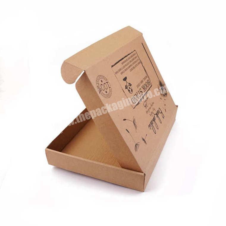 Custom LOGO Printed Cardboard Paper Shoe Packaging Box For Kids Shoes